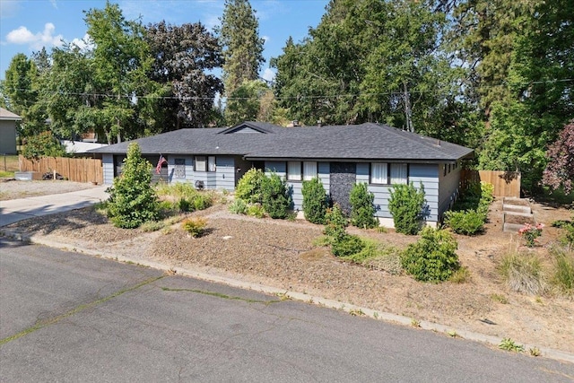 3410 S Napa St, Spokane, WA 99203 - ranch-style home featuring concrete driveway and roof with shingles