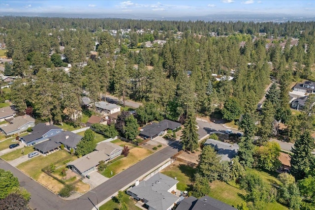 3410 S Napa St, Spokane, WA 99203 - aerial overview of property's location with a forest and nearby suburban area