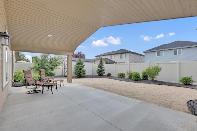 19851 E Kalama Ave, Liberty Lake, WA 99016 - fenced backyard featuring a patio area