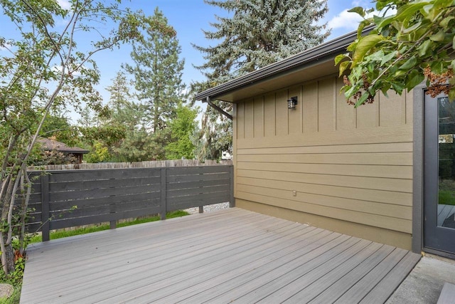 14417 N Dakota Rd, Spokane, WA 99208 - view of wooden deck
