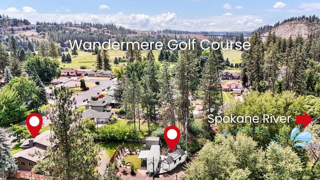 14417 N Dakota Rd, Spokane, WA 99208 - bird's eye view