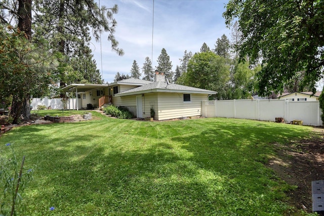9405 N Normandie Ln, Spokane, WA 99218 - view of fenced backyard