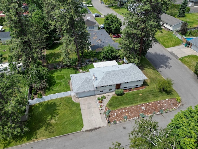 9405 N Normandie Ln, Spokane, WA 99218 - aerial perspective of suburban area