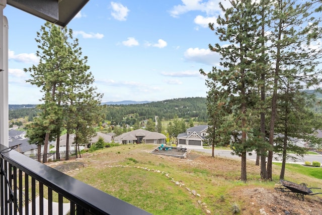 4513 S Crows Nest Ln, Spokane, WA 99206 - mountain view with a heavily wooded area