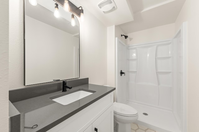 7721 N Wilding Dr, Spokane, WA 99208 - bathroom featuring vanity and a shower