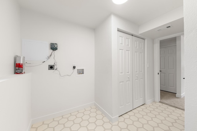 7721 N Wilding Dr, Spokane, WA 99208 - laundry area with electric dryer hookup and washer hookup