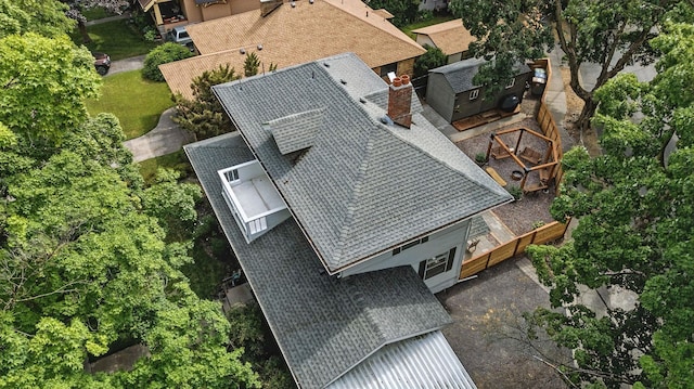 1315 N Hollis St, Spokane, WA 99201 - aerial view of property and surrounding area