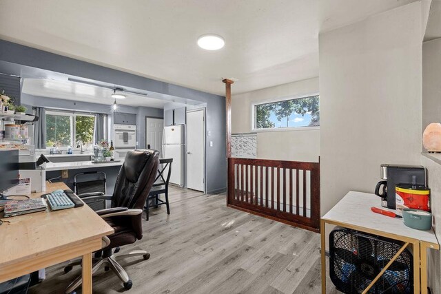 1630 E Broad Ave, Spokane, WA 99207 - office area with light wood-style flooring