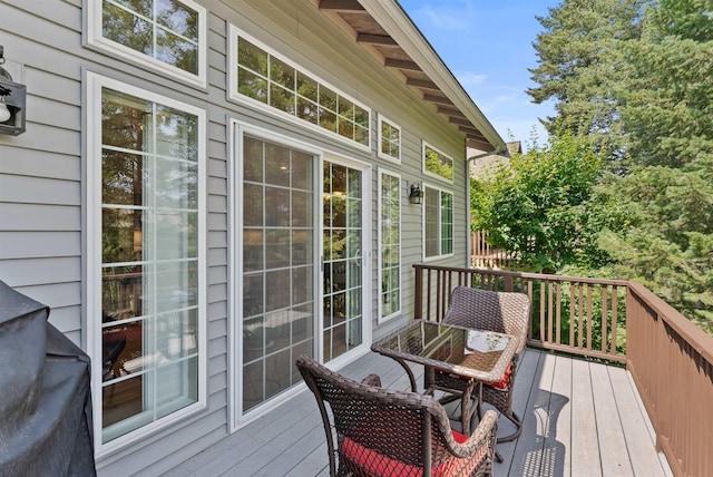 718 W Qualchan Ln, Spokane, WA 99224 - view of wooden terrace