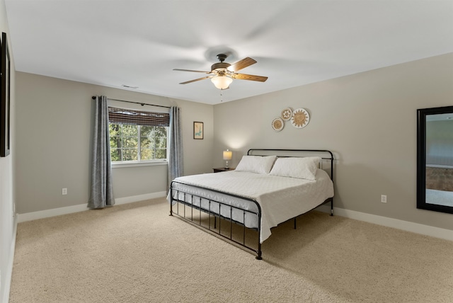 718 W Qualchan Ln, Spokane, WA 99224 - bedroom featuring a ceiling fan and carpet