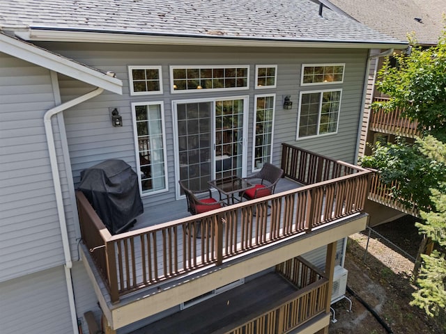 718 W Qualchan Ln, Spokane, WA 99224 - wooden terrace featuring grilling area
