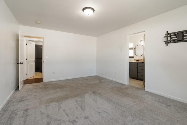 1819 N Center Ln, Spokane Valley, WA 99212 - unfurnished bedroom with light carpet and ensuite bath