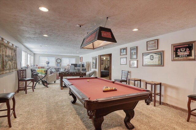 5908 N Bridget Rd, Spokane, WA 99208 - cinema room with carpet and a textured ceiling
