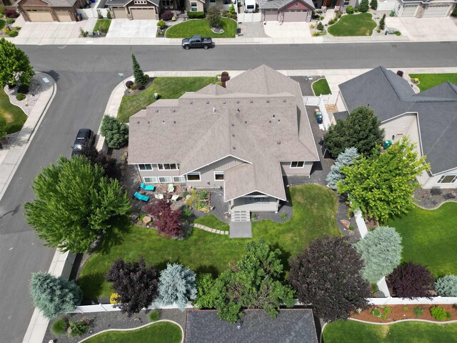 5908 N Bridget Rd, Spokane, WA 99208 - rear view of house featuring a lawn