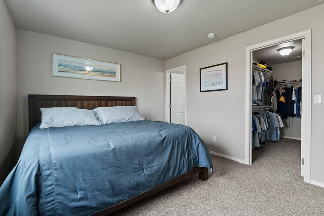 818 S Apple Pl, Spokane, WA 99224 - bedroom with carpet, a walk in closet, and a closet