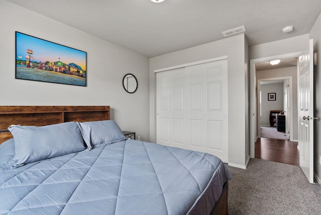 818 S Apple Pl, Spokane, WA 99224 - carpeted bedroom with a closet and baseboards