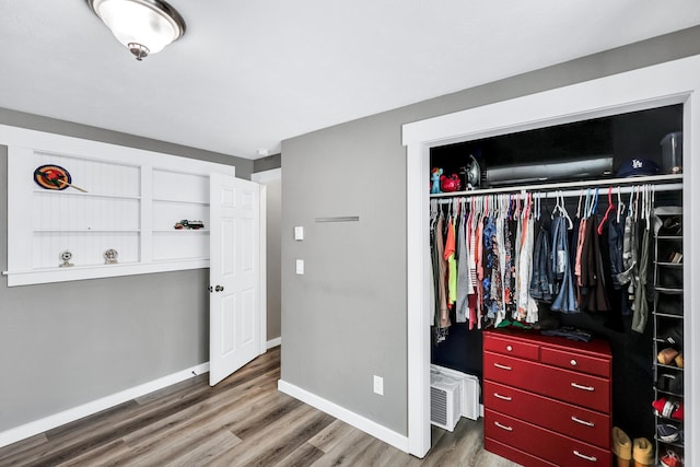 2202 E 50th Ave, Spokane, WA 99223 - bedroom with wood finished floors and a closet