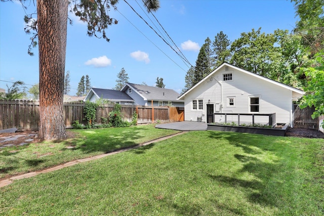 1111 W 23rd Ave, Spokane, WA 99203 - back of house featuring a fenced backyard and a deck