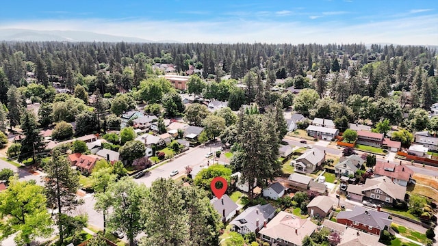 1111 W 23rd Ave, Spokane, WA 99203 - aerial view of residential area featuring a heavily wooded area