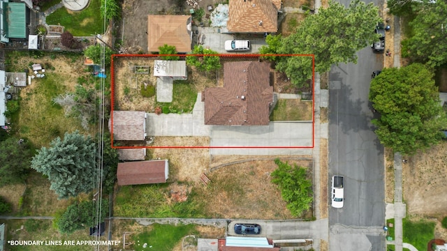 3918 E 8th Ave, Spokane, WA 99202 - aerial overview of property's location with property parcel outlined