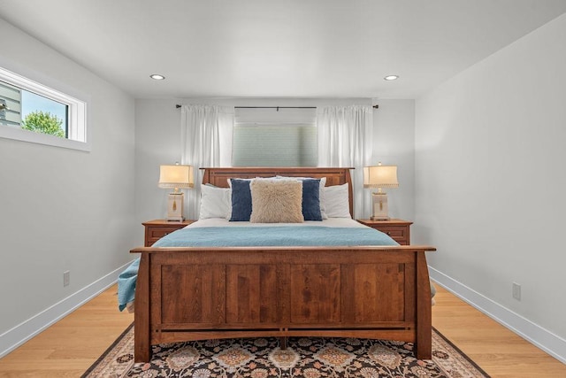4408 E 23rd Ln, Spokane, WA 99223 - bedroom with light wood-type flooring and recessed lighting