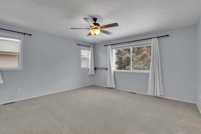 2019 S Saint Charles Rd, Veradale, WA 99037 - unfurnished room with ceiling fan and carpet floors