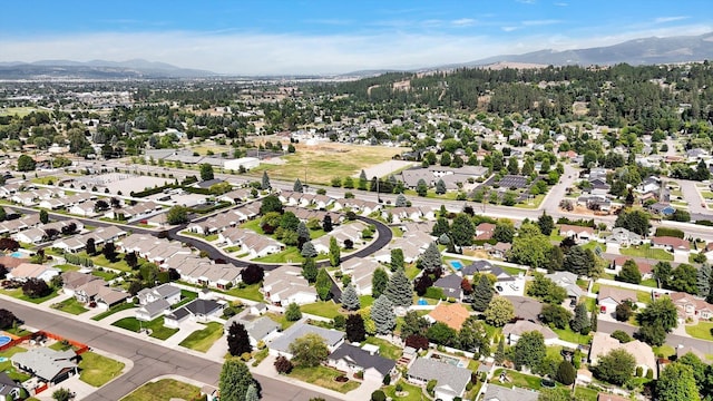 2019 S Saint Charles Rd, Veradale, WA 99037 - bird's eye view of a mountainous background