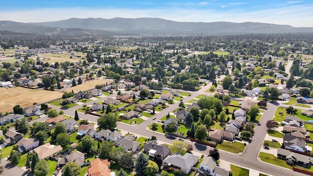 2019 S Saint Charles Rd, Veradale, WA 99037 - aerial overview of property's location with mountains