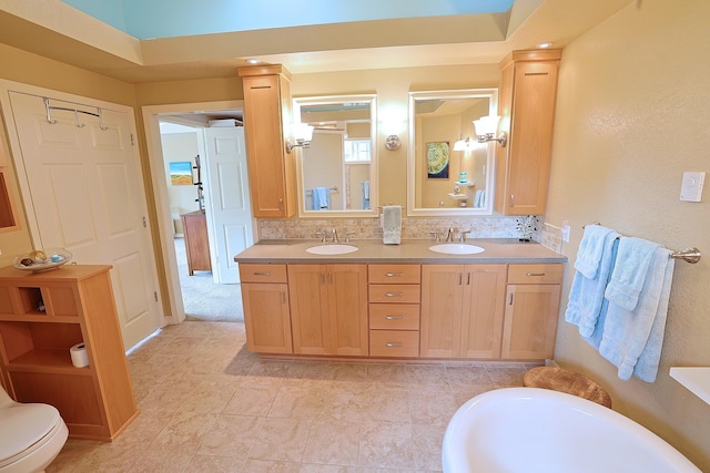 16303 S Cheney-Spokane Rd, Cheney, WA 99004 - full bath with double vanity and a tub