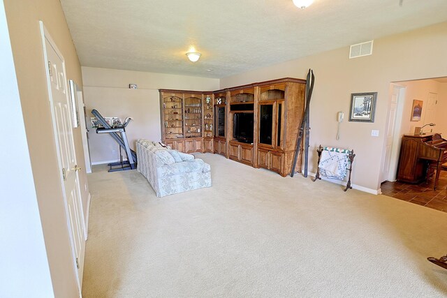 16303 S Cheney-Spokane Rd, Cheney, WA 99004 - living area featuring carpet floors and baseboards