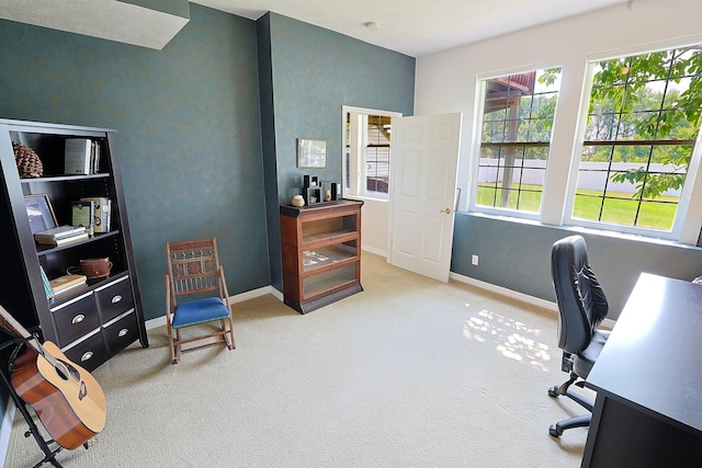 16303 S Cheney-Spokane Rd, Cheney, WA 99004 - carpeted office with baseboards