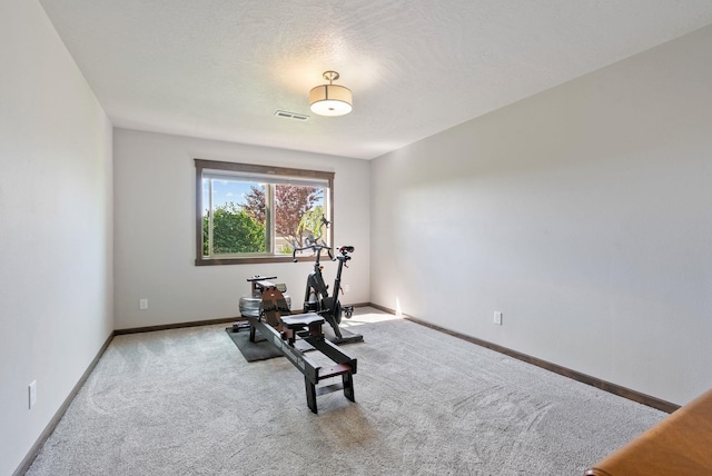 8814 E Clearview Ln, Spokane, WA 99217 - workout area featuring carpet floors and baseboards