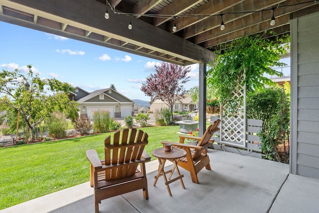 8814 E Clearview Ln, Spokane, WA 99217 - view of patio