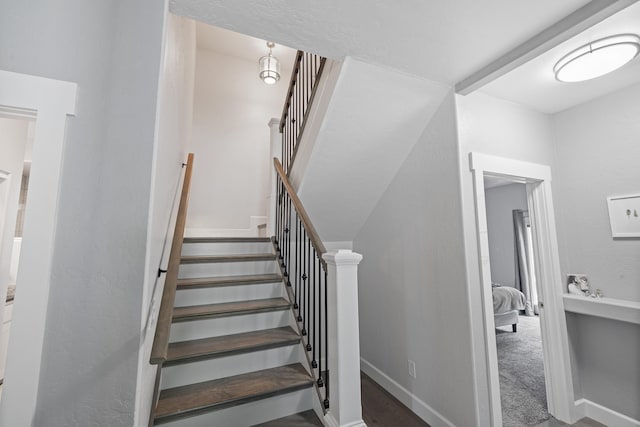 4171 S Westway Dr, Coeur D Alene, ID 83814 - stairway with baseboards