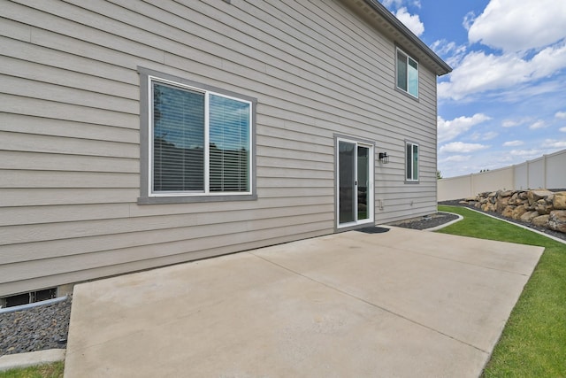 4813 S Lapwai Ln, Spokane, WA 99206 - rear view of house featuring a patio