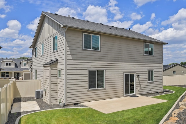 4813 S Lapwai Ln, Spokane, WA 99206 - back of house with a patio area and board and batten siding