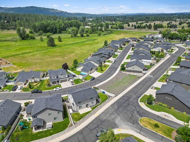4813 S Lapwai Ln, Spokane, WA 99206 - aerial perspective of suburban area featuring a forest