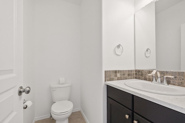 4813 S Lapwai Ln, Spokane, WA 99206 - half bathroom featuring vanity and tile patterned floors
