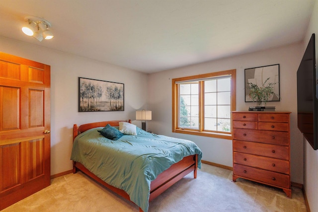 10207 N Comanche Dr, Spokane, WA 99208 - bedroom with light carpet