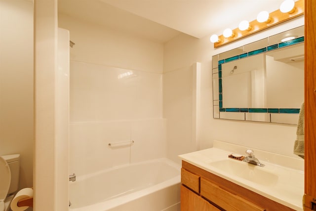 10207 N Comanche Dr, Spokane, WA 99208 - bathroom featuring vanity and  shower combination