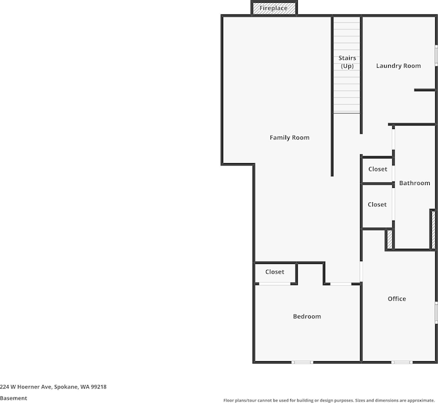 224 W Hoerner Ave, Spokane, WA 99218 - view of room layout