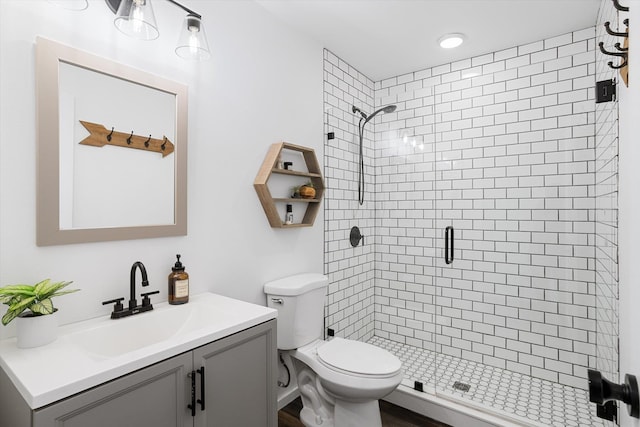 3 W Montgomery Rd, Deer Park, WA 99006 - bathroom featuring vanity and a stall shower
