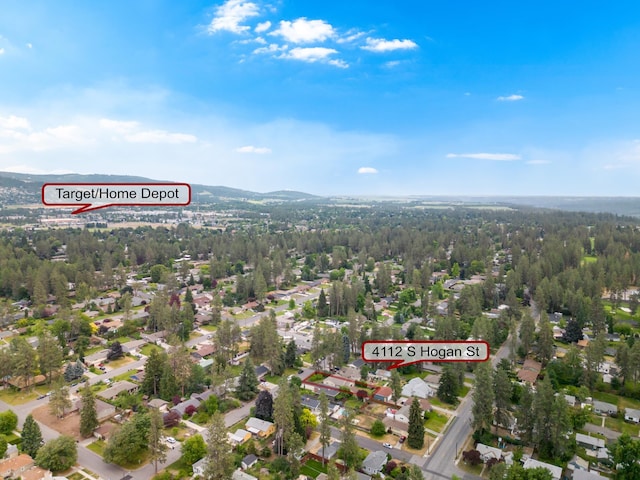 4112 S Hogan St, Spokane, WA 99203 - aerial view of property's location