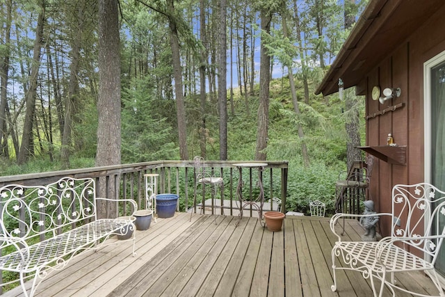 13614 N Minihdoka Trl, Spokane, WA 99208 - view of wooden terrace