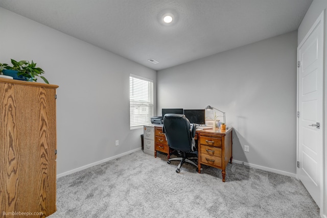3640 S Clinton Rd, Spokane Valley, WA 99206 - home office featuring carpet flooring and baseboards