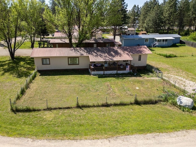 105 E Aspen Ave, Springdale, WA 99173 - aerial view of property and surrounding area