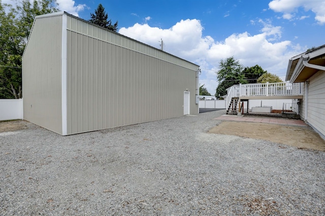18306 E 3rd Ave, Greenacres, WA 99016 - view of outbuilding featuring stairway