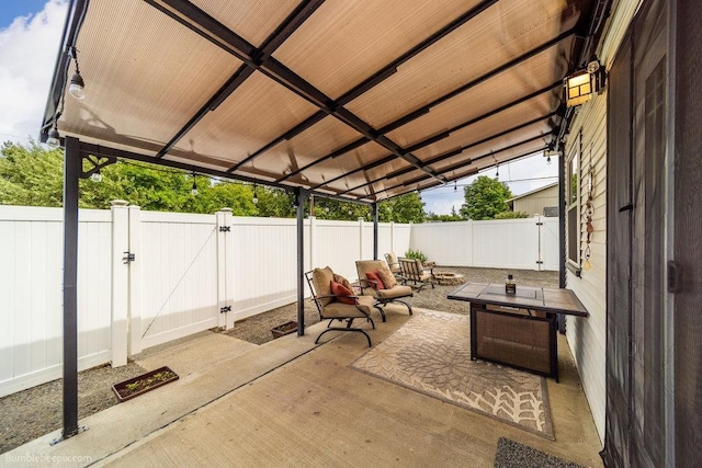 4128 E 22nd Ave, Spokane, WA 99223 - fenced backyard with a gate and a patio area