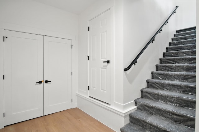 11208 E Rimrock Ln, Spokane Valley, WA 99206 - stairs with wood finished floors