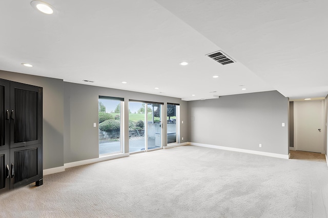 2804 W Johannsen Rd, Spokane, WA 99208 - empty room featuring light colored carpet and recessed lighting